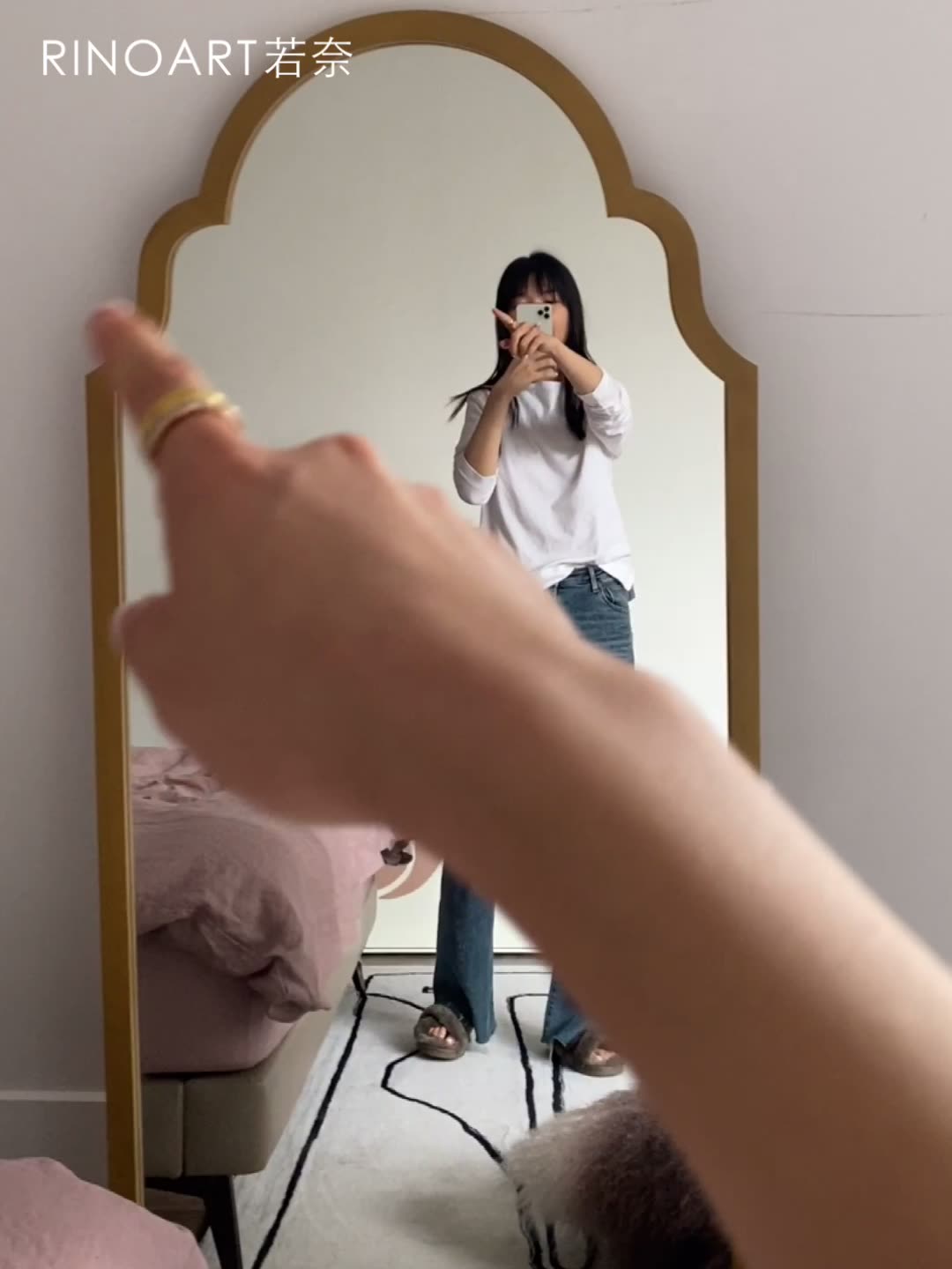 纽约来货的法式穿衣镜，每一面都美到心巴上